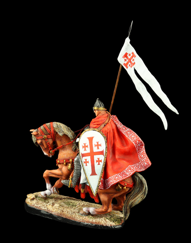 Museo de Soldados de Hojalata (TOP) Caballero de la Orden del Santo Sepulcro Cruzados - Imagen 7 de 7