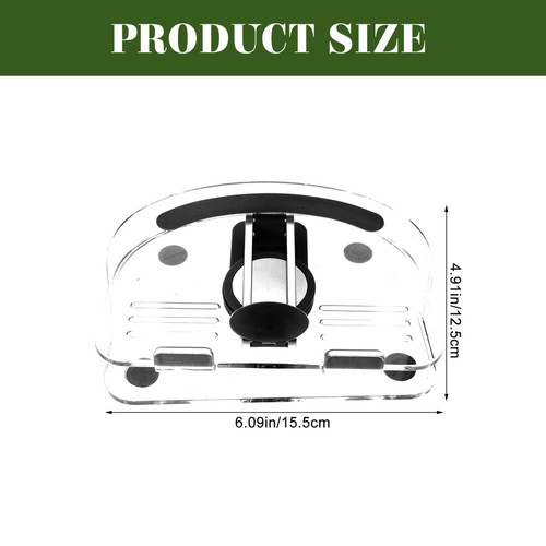 Rotary Flat Panel Bracket Tablet Mount for Desk Stand Adjustable Folding - 第 10/12 張圖片