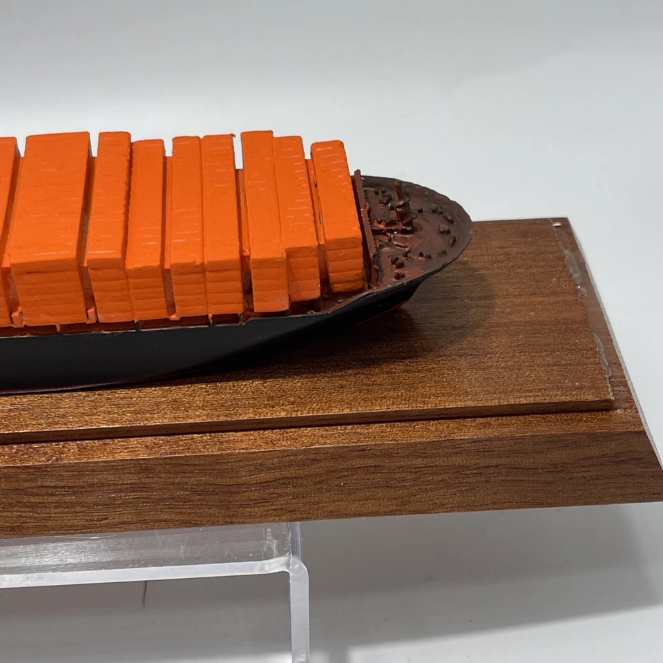 Hapag-Lloyd Container Scale Schiffsmodell 10,5" Metall Druckguss Containership - Bild 2 von 4