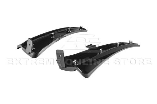 Front Splash Mud Flap For 22-Up Corvette C8 Extended Style CARBON FLASH METALLIC - Picture 13 of 22
