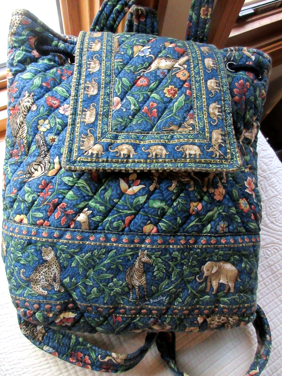 NWOT VERA Bradley quilted backpack NWOT Vera Bradley | Lime main image 4
