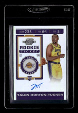 TALEN HORTON-TUCKER 2019-20 PANINI CONTENDERS OPTIC BASKETBALL PRIZM AUTO #105