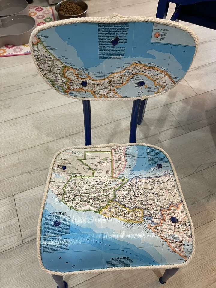 Vintage Child’s Roll Top Desk And Chair - Image 4 of 4