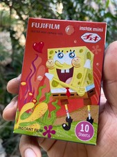 Collection Expired Instant Film Fujifilm Instax Mini Film Spongebob Heart
