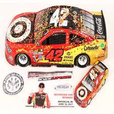 KYLE LARSON 2017 ACTION 42 MICHIGAN WIN TARGET CHEVY 1/24  1/64 XRARE NO BOX 