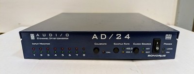 Sonorus AUDIO AD24 8 Channel 24 Bit AD Converter ADAT XLR Vintage Studio Gear