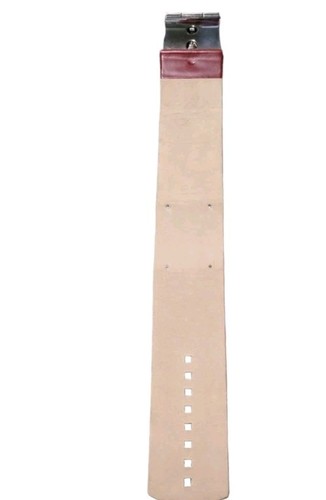 Vintage Andy Warhol verstellbare rote Lederband Vorsicht Quarz Armbanduhr - Bild 11 von 19