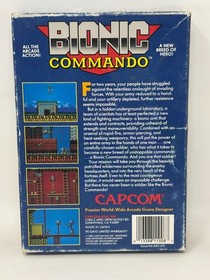 NES Nintendo - Bionic Commando - CIB Complete in Box - Tested (Capcom, 1988)