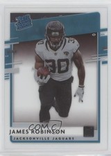 2020 Panini Chronicles Clearly Donruss Rated Rookie James Robinson #RR-JR 0r4o