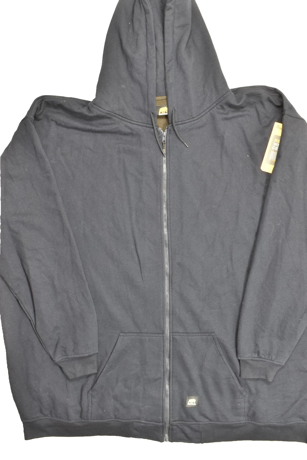 Berne Workwear Men's 6XLT Navy Blue Full-Zip Thermal Lined Hoodie Sweatshirt NWT