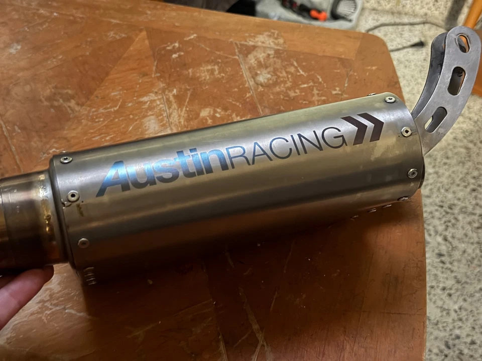 Austin Racing Titanium Mid-Muffler for KTM 1290 Super Duke R 2020-2024 (Slightly - Image 3 of 4