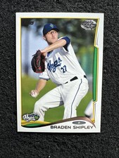 BRADEN SHIPLEY 2014 Topps Pro Debut #164 Hillsboro Hops (Buy 10 get 10 Free)