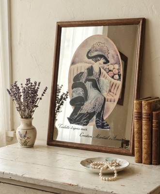Vintage Spiegel ''Nachmittagstoilette'' - Creation Martial & Armand