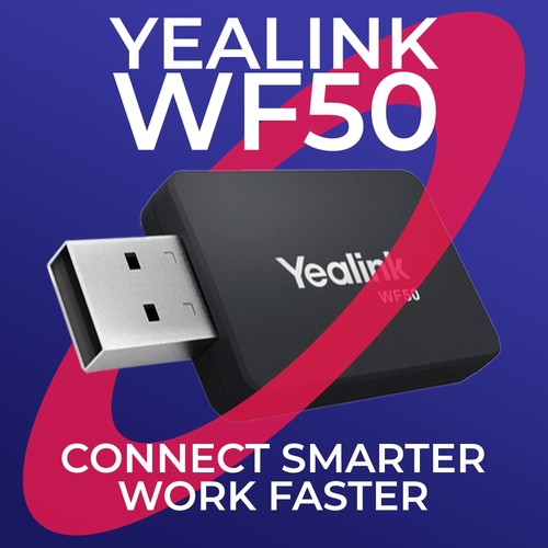 Yealink WF50 Wifi USB Dongle Adapter - for Voip Landline Desk Phones T46U, T4... - 第 6/7 張圖片