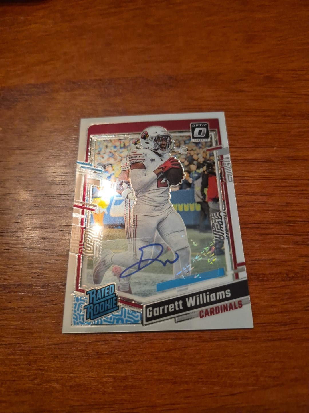 Garrett Williams Panini Donruss Optic #203 Autograph