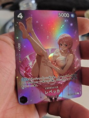 One Piece CCG Rebecca Waifu CCG Karte In Top Zustand One Piece Sexy Waifu Card