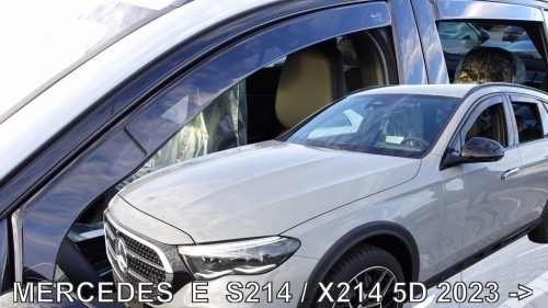Déflecteurs d'air anti-buée pour vitres Mercedes Classe E X214 depuis 2023