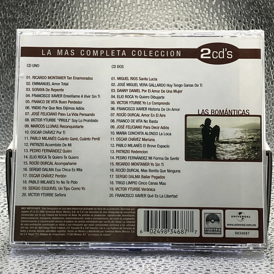LAS ROMANTICAS - La Mas Completa Coleccion - 2 CD - Import - - Image 2 of 4