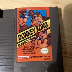 Nintendo NES Donkey Kong Classics Game Cartridge