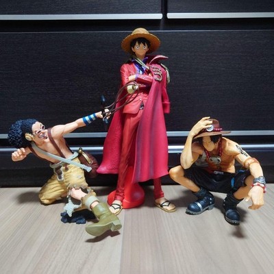 One Piece King of Artist Usopp Luffy Ace Figure Collectible Anime Japan