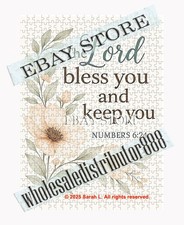 500 piece jigsaw puzzle The Lord Bless You Scripture