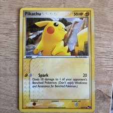 Pikachu Pop Series 4 COSMOS HOLO 13/17 SEE PHOTOS FOR CONDITION