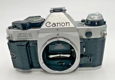 Canon AE-1 Program Film Camera ONLY Silver/Black Fair