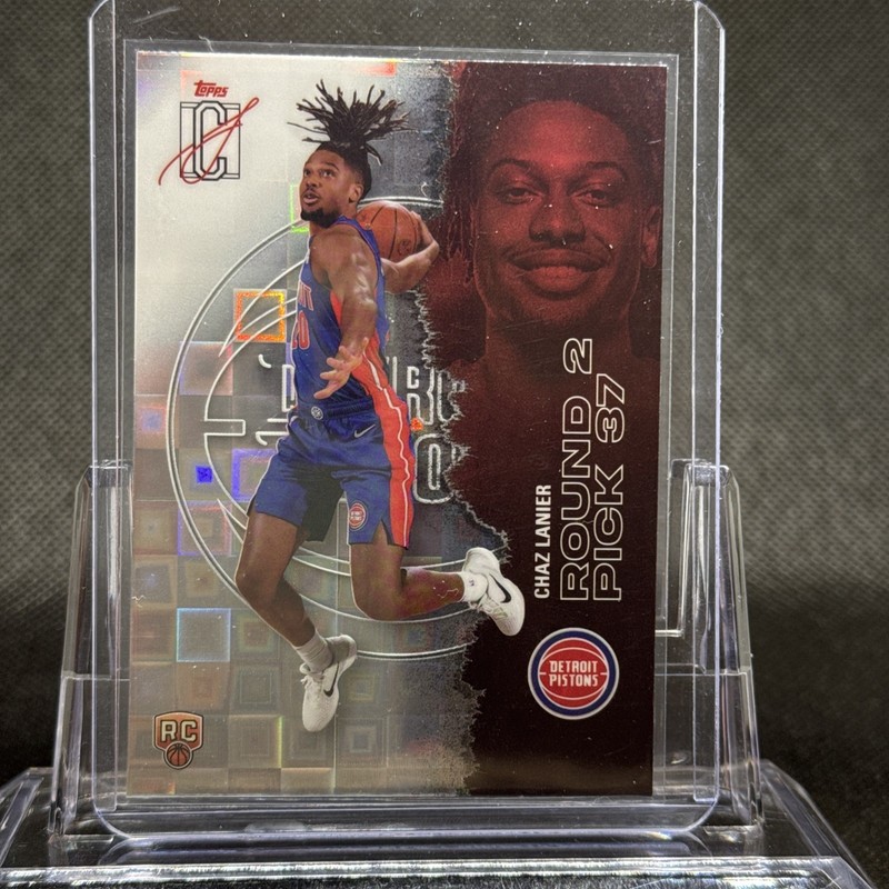 Topps 2026 Signature Class Chaz Lanier Detroit Pistons #131 Pandora