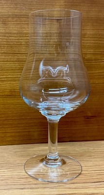 Orrefors Elixir Wine Tasting Glass By Nils Lanberg 1969  Pristine 6 3/4  Tall