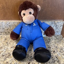 Smithsonian Institution Astronaut Monkey Stuffed Animal Toy Plush Space Suit