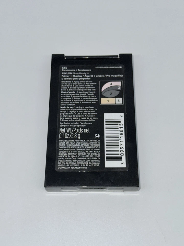 Revlon Photoready Primer & Shadow ‘Renaissance’ #515 NIB - Image 2 of 2