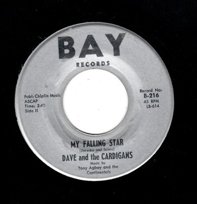 DOOWOP-DAVE/CARDIGANS-MY FALLING STAR/CHA CHA BABY-BAY 216