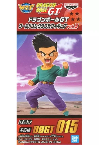 Figura Son Goten Gt Dragon Ball Gt Wcf Vol.3 Banpresto
