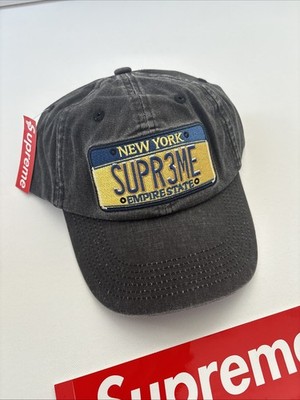 SS25 SUPREME LICENSE PLATE 6 PANEL HAT EMBROIDERED LOGO BLACK | eBay SS25 SUPREME LICENSE PLATE 6 PANEL HAT EMBROIDERED LOGO BLACK | eBay