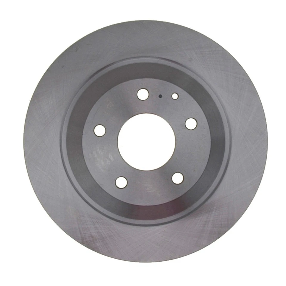Original ACDelco para Mazda CX-5 2013-2024 Rotor de freno trasero plateado hierro fundido sólido Foto 2 de 4
