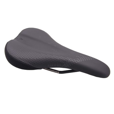 WTB Koda Wide Steel Black Saddle Titanium Titan/Schwarz