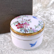 PATEK PHILIPPE Trinket Jar Container Porcelain Jar VIP Gift Item w/ Box