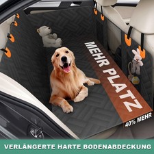 Harter Boden Schutzdecke Autoschondecke Hund Rücksitz Wasserdicht Hundedecke