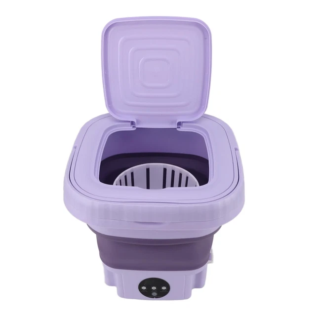 Mini Lave-linge Pliable, ABS et PP, 3 Modes de Synchronisation