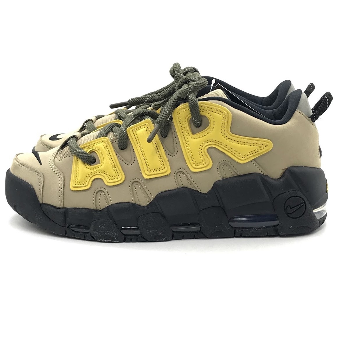 AMBUSH × AIR MORE UPTEMPO LOW SP 27.5㎝ Nike x AMBUSH Air More Uptempo Low 'Limestone' ON FEET Look