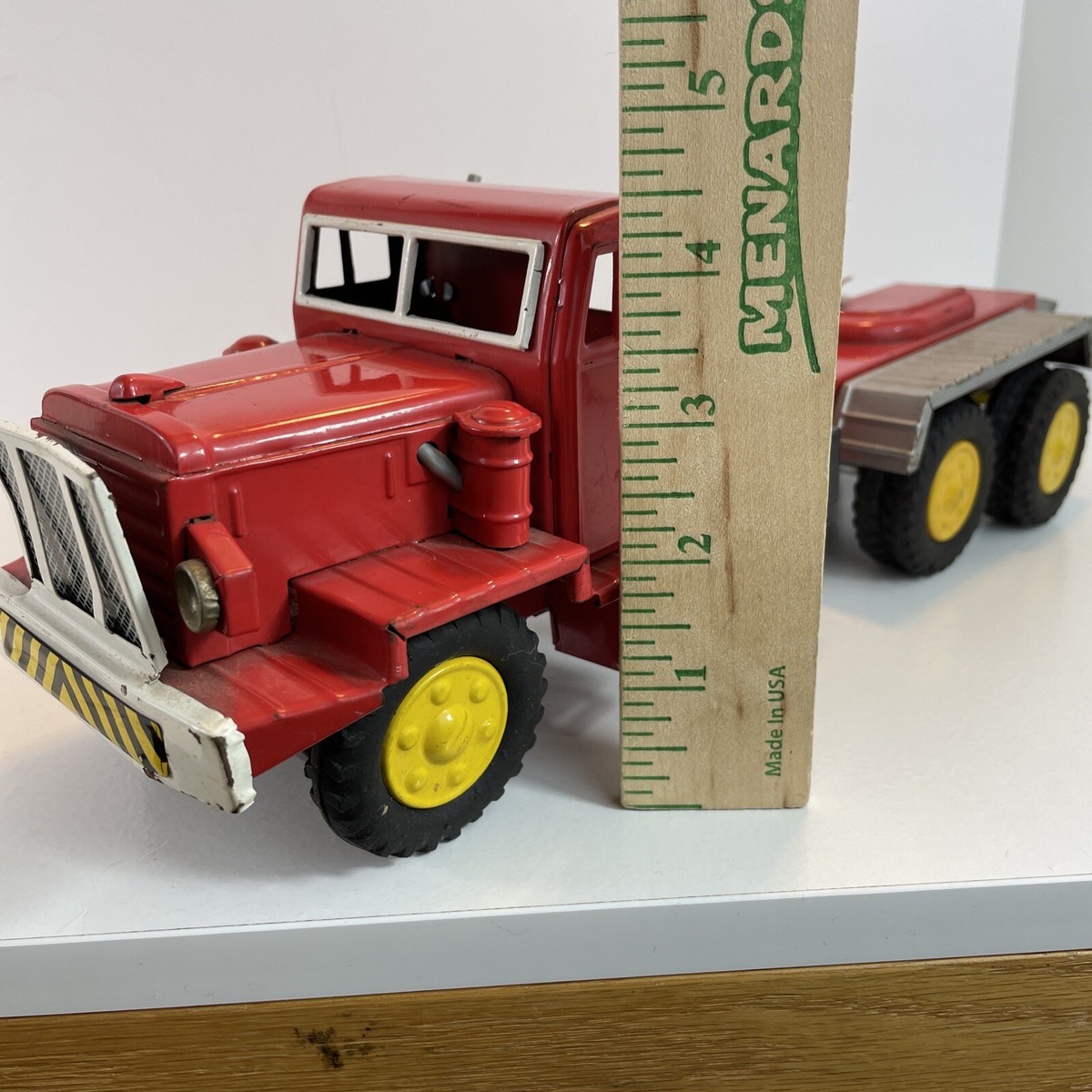 SSS【オールドタイマー コンバーチブル赤】ブリキ tin toy car 箱付 Vintage SSS Friction Tin Toy Automobile, Made in Japan