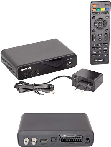 Humax Digital HD Fox Sat Receiver HD digitaler Satellitenreceiver mit Festplatte - Bild 6 von 10
