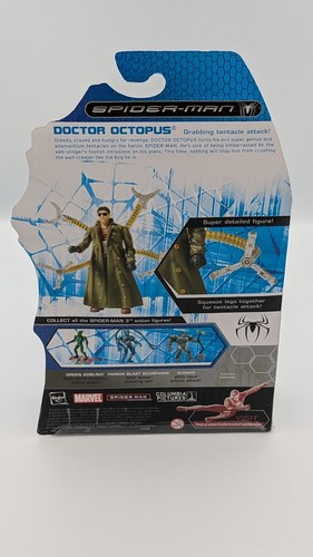 2007 Hasbro Spider-Man Doctor Octopus Grabbing Tentacle Attack Figure New in Box - Picture 3 of 6