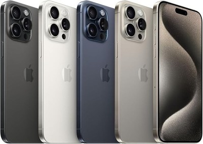 Apple iPhone 15 Pro Max (512 GB) - Titanium Blue