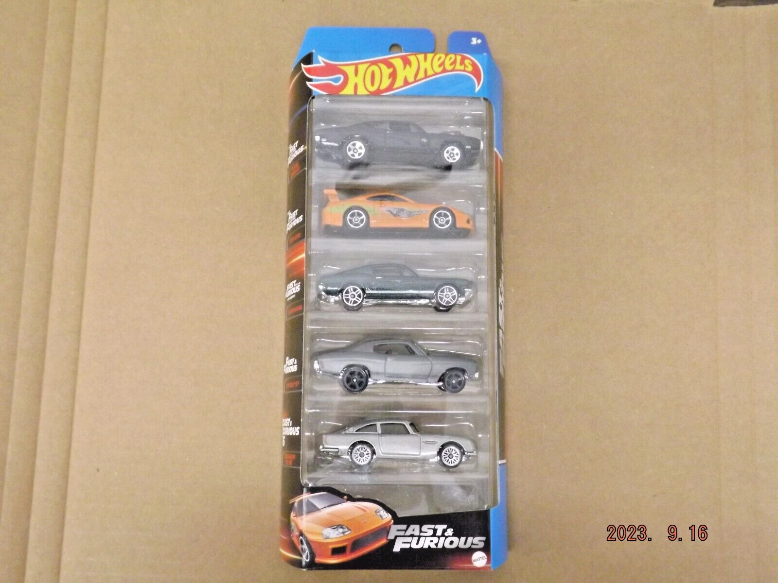 Pack 5 Hot Wheels - Velozes e Furiosos™ 2023- HLY70 - bebrands oficial