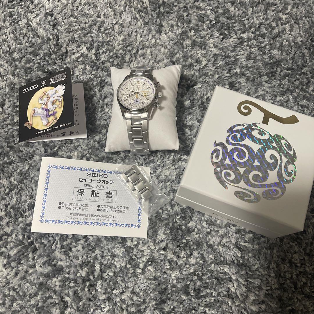 ONE PIECE Monkey D. Luffy Gear 5 Edition SEIKO Watch new