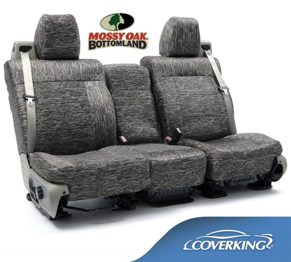 NEW Full Printed Mossy Oak Bottomland Camo Camouflage Seat Covers / 510202612 eBay