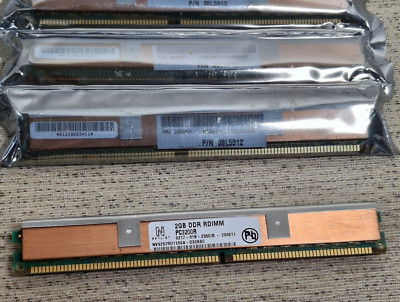Netlist IBM 4GB RAM Kit/ 2X 2GB/ DDR RDIMM/PC3200R/0217-91B255CIB-200611/400MHZ