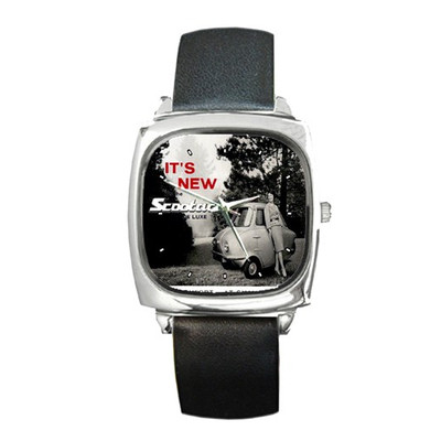 1961 Scootacar Poster Classic Repro Square Watch - schöner Geschenkartikel