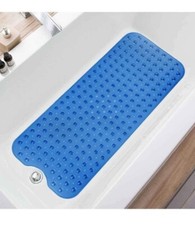 Bathtub Mats for Shower Tub Extra Long Non-Slip Bath Mat, 39 X 16 Inch Shower Ma